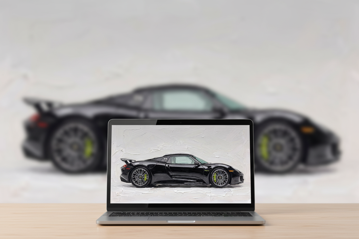 Porshe art lot