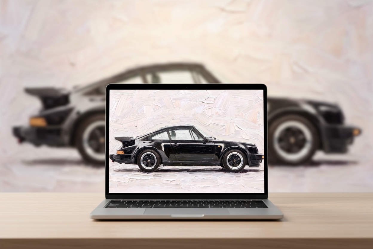 Porshe art lot