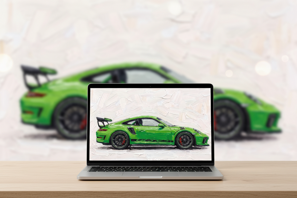 Porshe art lot