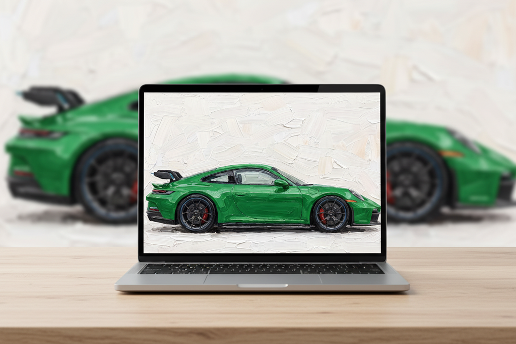 Porshe art lot