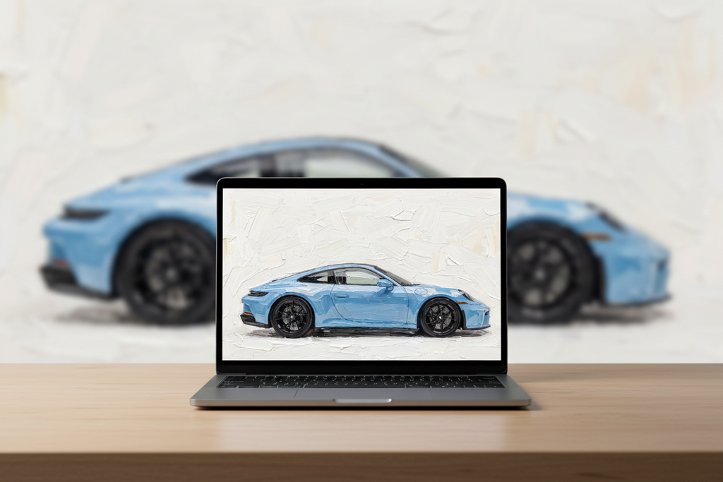 Porshe art lot