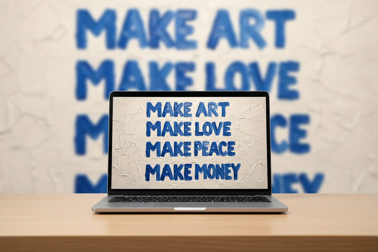Motivational art lot