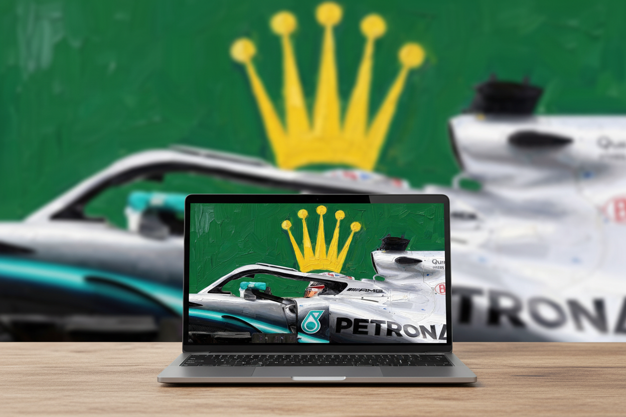 F1 paddock art lot