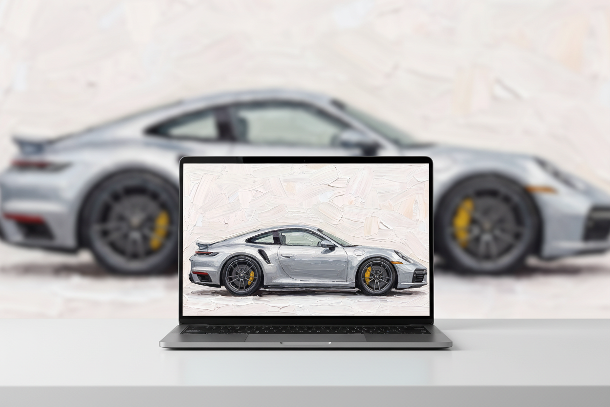 Porshe art lot